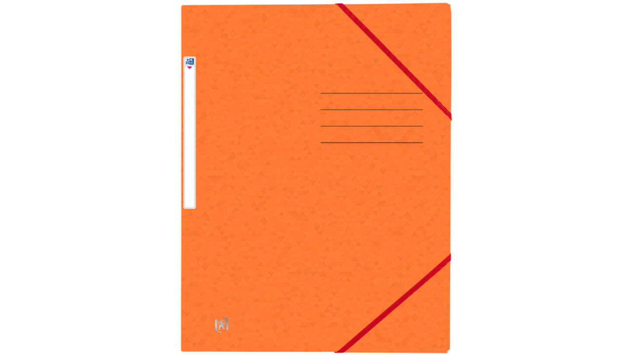 Elastomap Oxford Top File+ A4 oranje