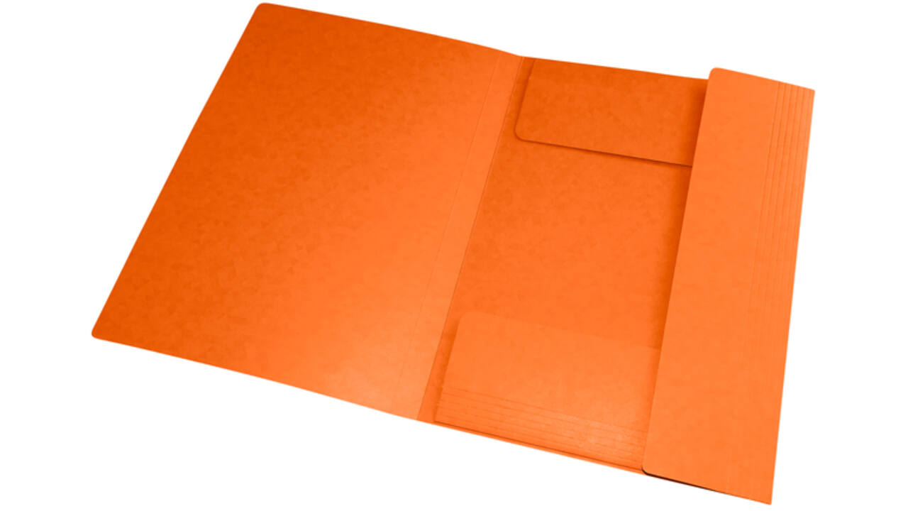 Elastomap Oxford Top File+ A4 oranje