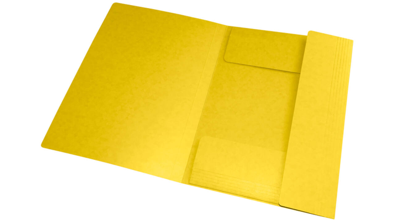 Elastomap Oxford Top File+ A4 geel