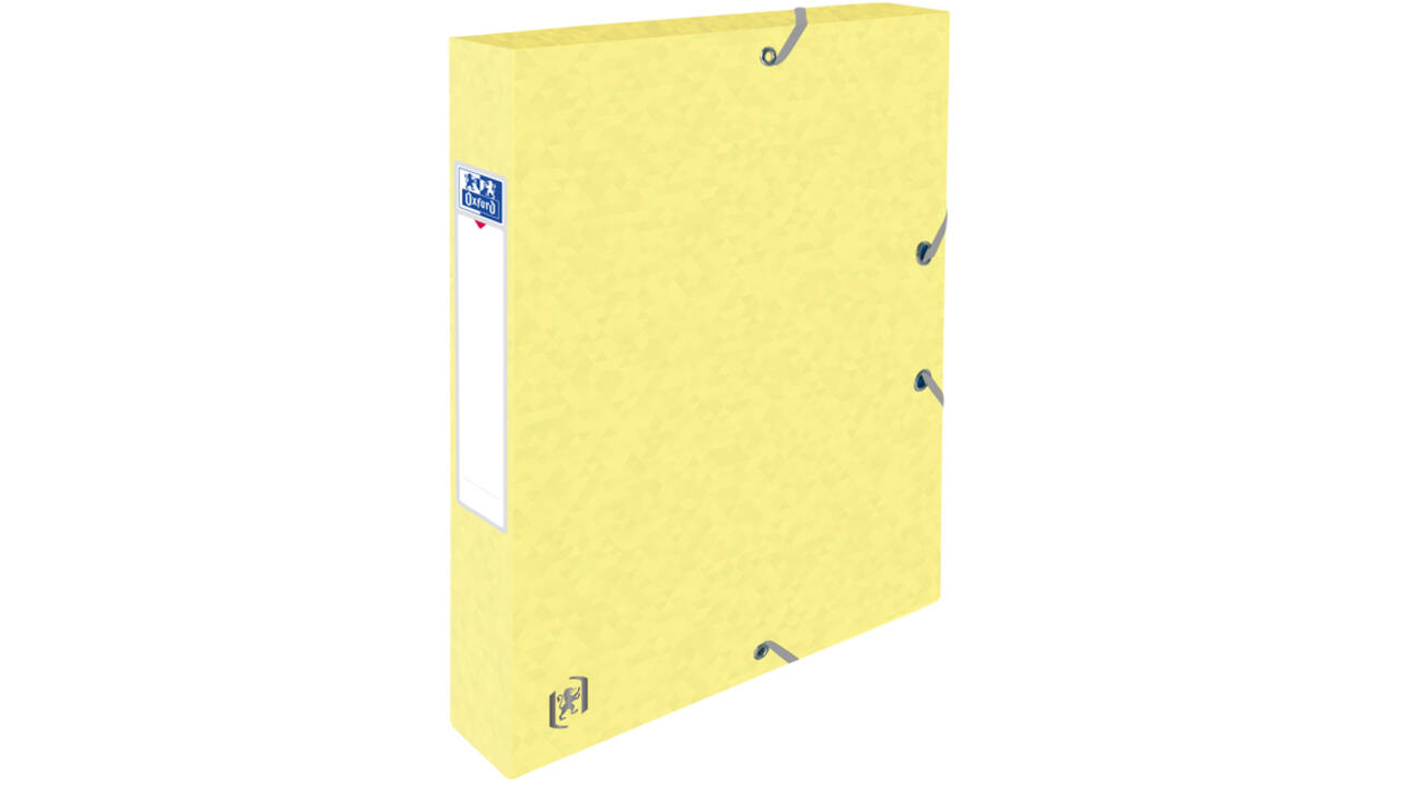 Elastobox Oxford Top File+ A4 40mm pastel assorti