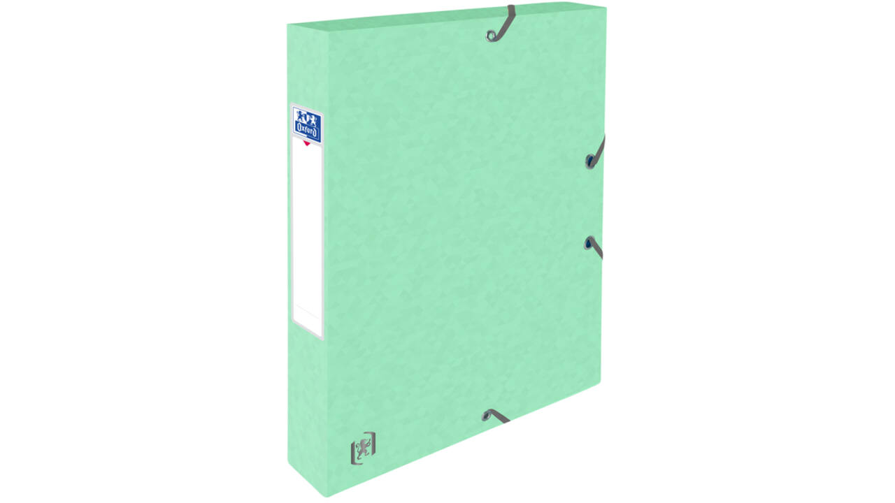 Elastobox Oxford Top File+ A4 40mm pastel assorti