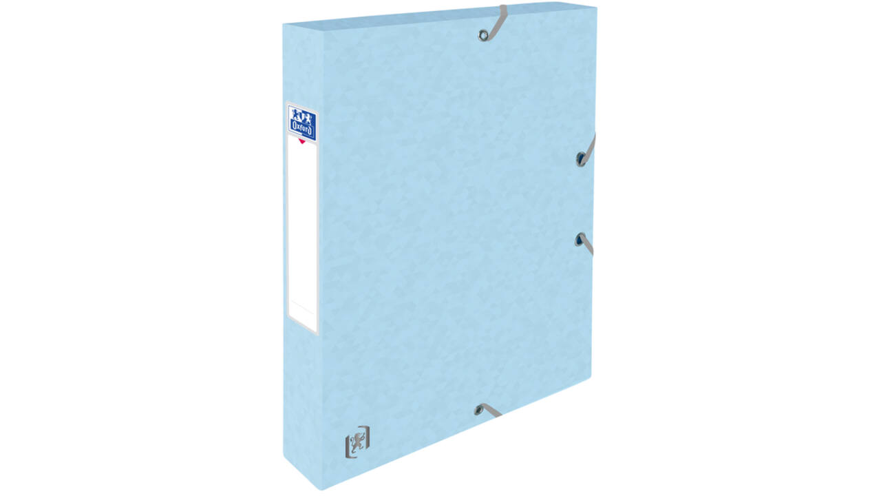 Elastobox Oxford Top File+ A4 40mm pastel assorti