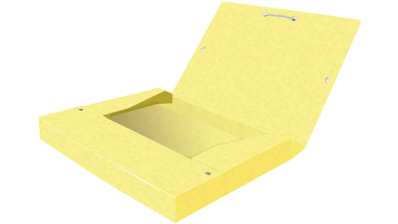 Elastobox Oxford Top File+ A4 40mm pastel assorti