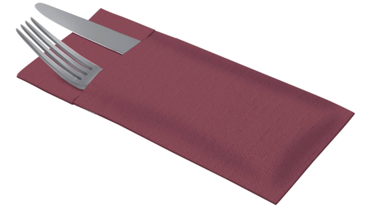 Pochette Tork LinStyle® 1-laags 50st duurzaam bordeaux 509603