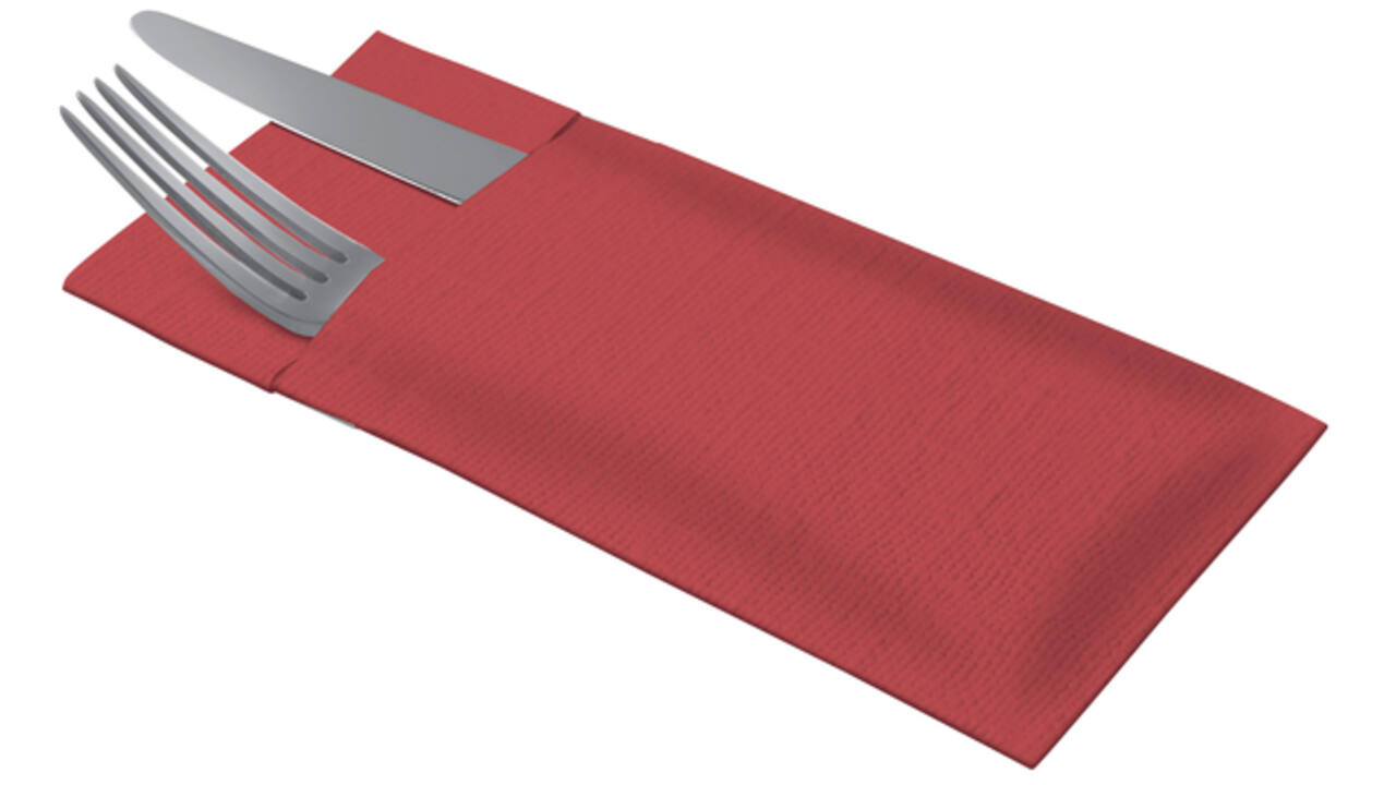 Pochette Tork LinStyle® 1-laags 50st duurzaam rood 509604