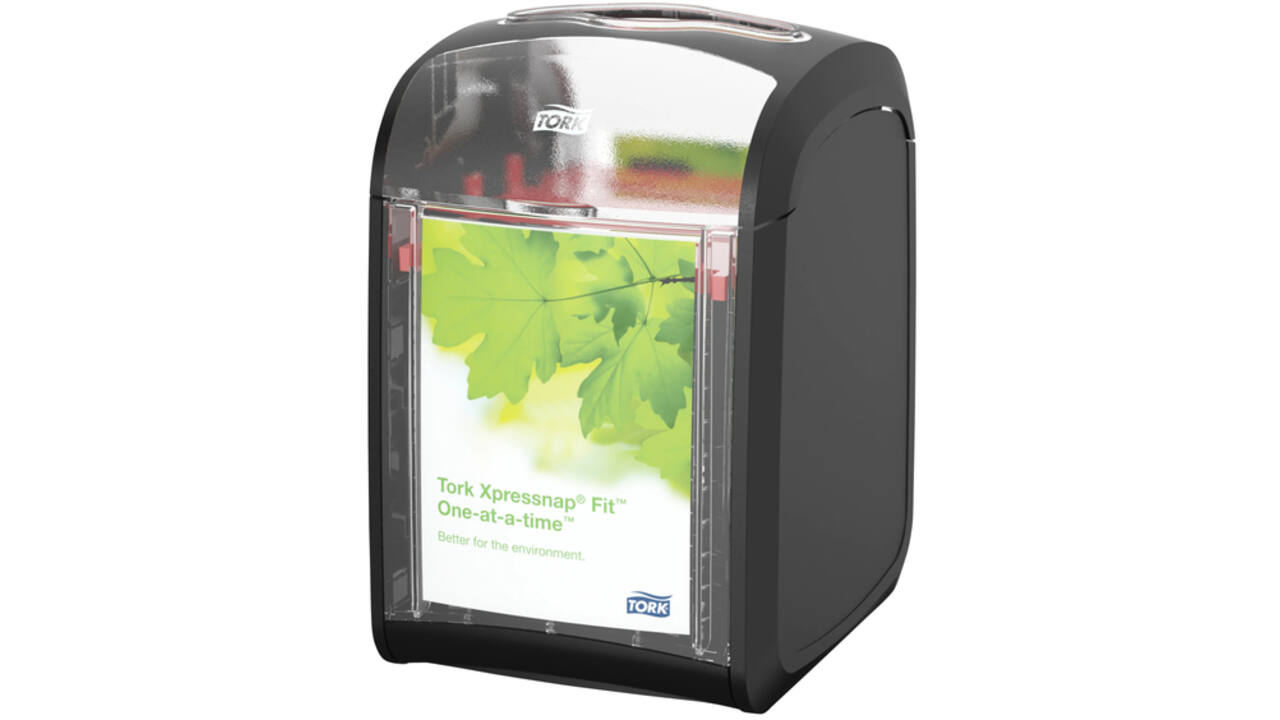 Servetdispenser Tork Xpressnap® tabletop N14 zwart 272900