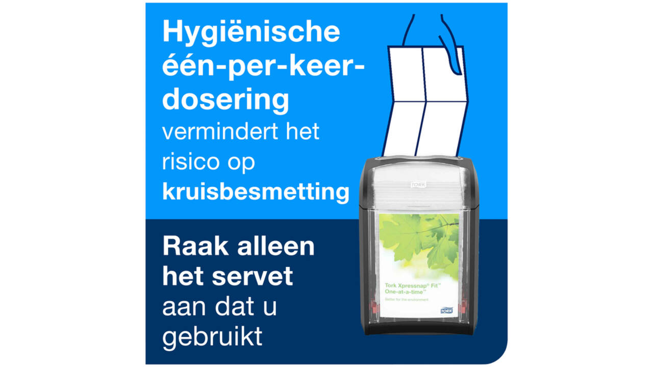 Servetdispenser Tork Xpressnap® tabletop N14 zwart 272900