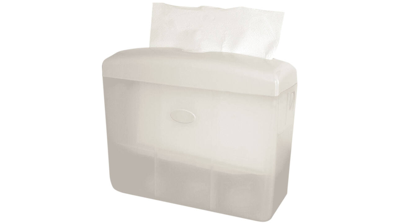 Handdoekdispenser Pearl Line P9 tafelmodel wit 430103