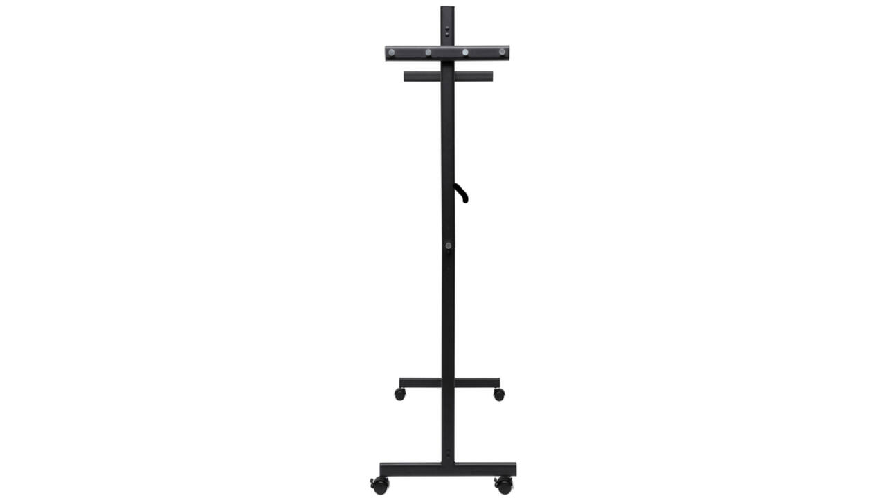 Garderoberek MAUL Samba mobiel 115X172X51cm 40kg, 10 haken zwart RAL9004