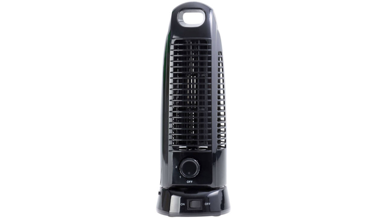 Kolomventilator OPUS 2 mini draaibaar zwart
