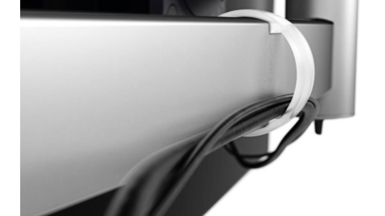 Monitorarm Durable met bladdoorvoer voor 1 scherm en 1 tablet