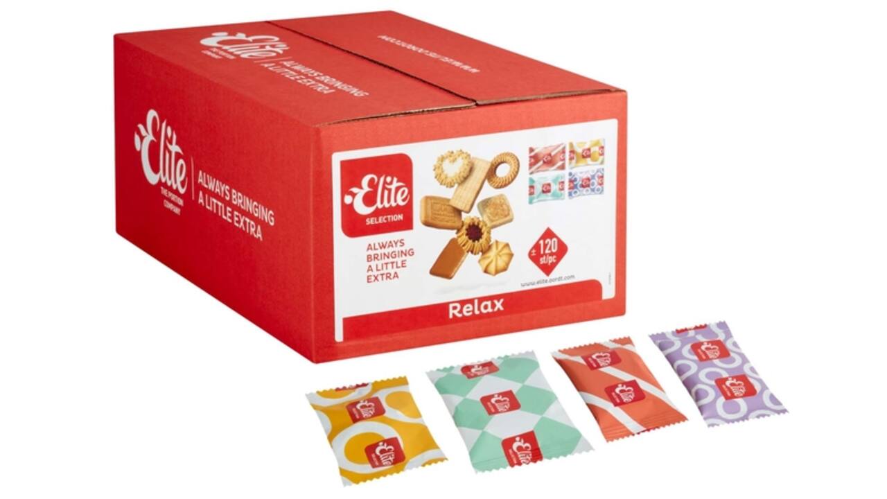 Koekjes Elite Selection Relax mix 120 stuks
