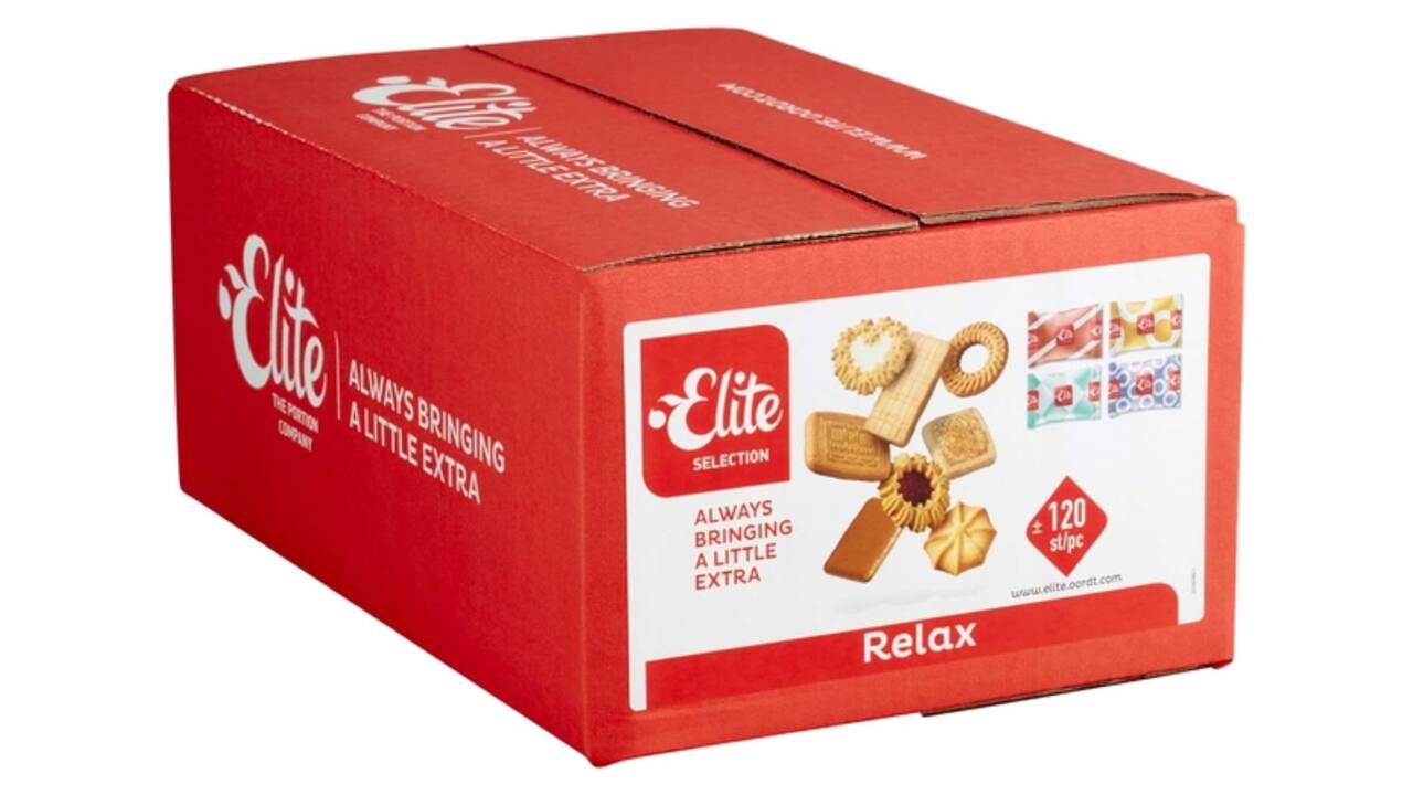 Koekjes Elite Selection Relax mix 120 stuks