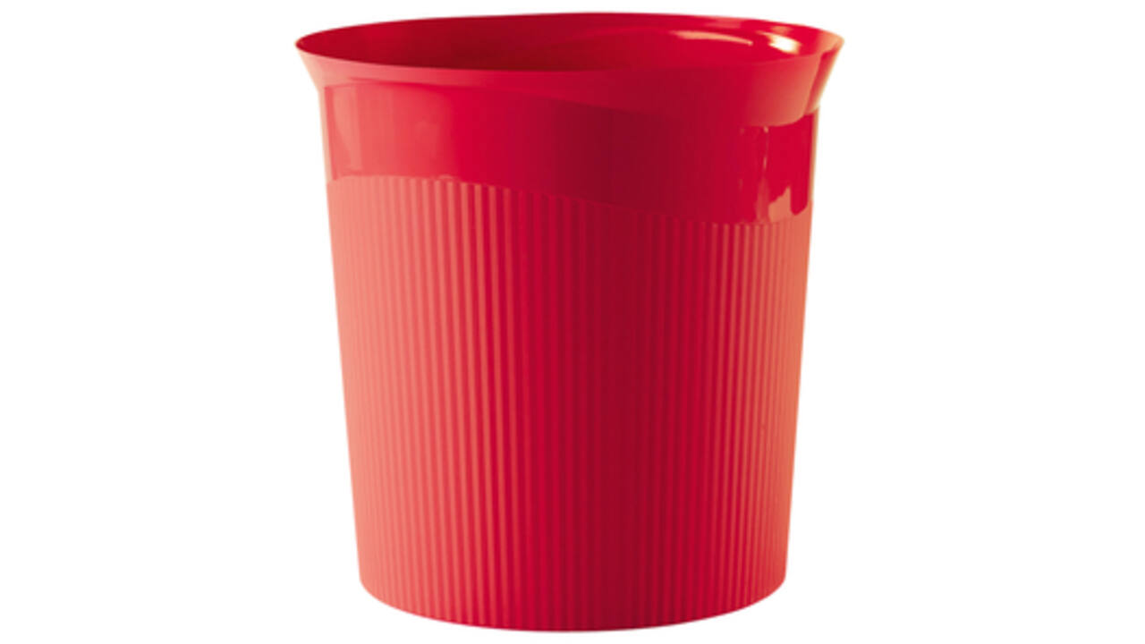 Papierbak Han Re-LOOP 13 liter rond rood