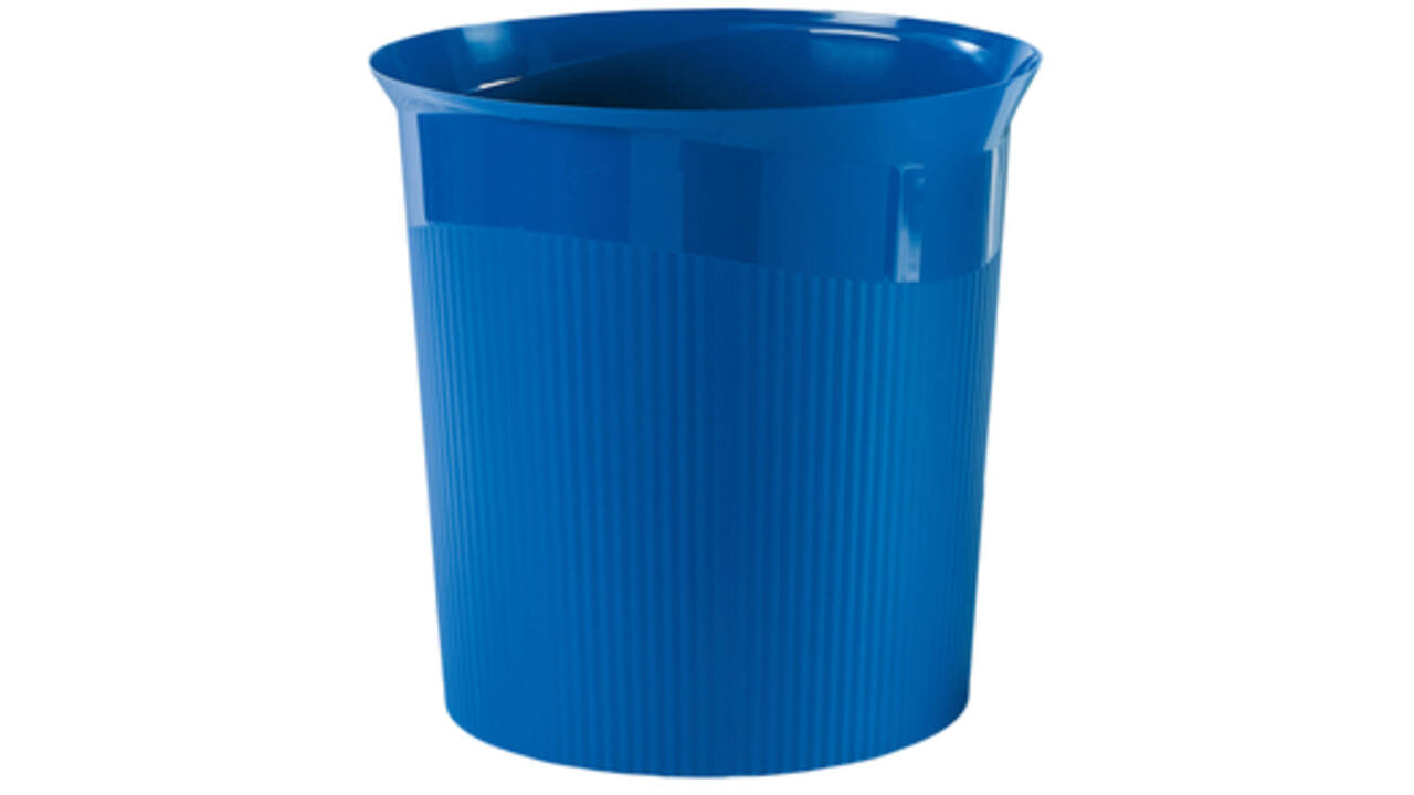 Papierbak Han Re-LOOP 13 liter rond blauw