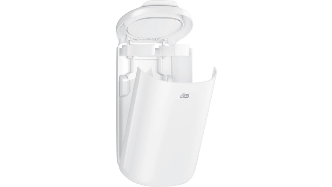 Afvalbak Tork B3 Elevation klein 5 liter wit 564000