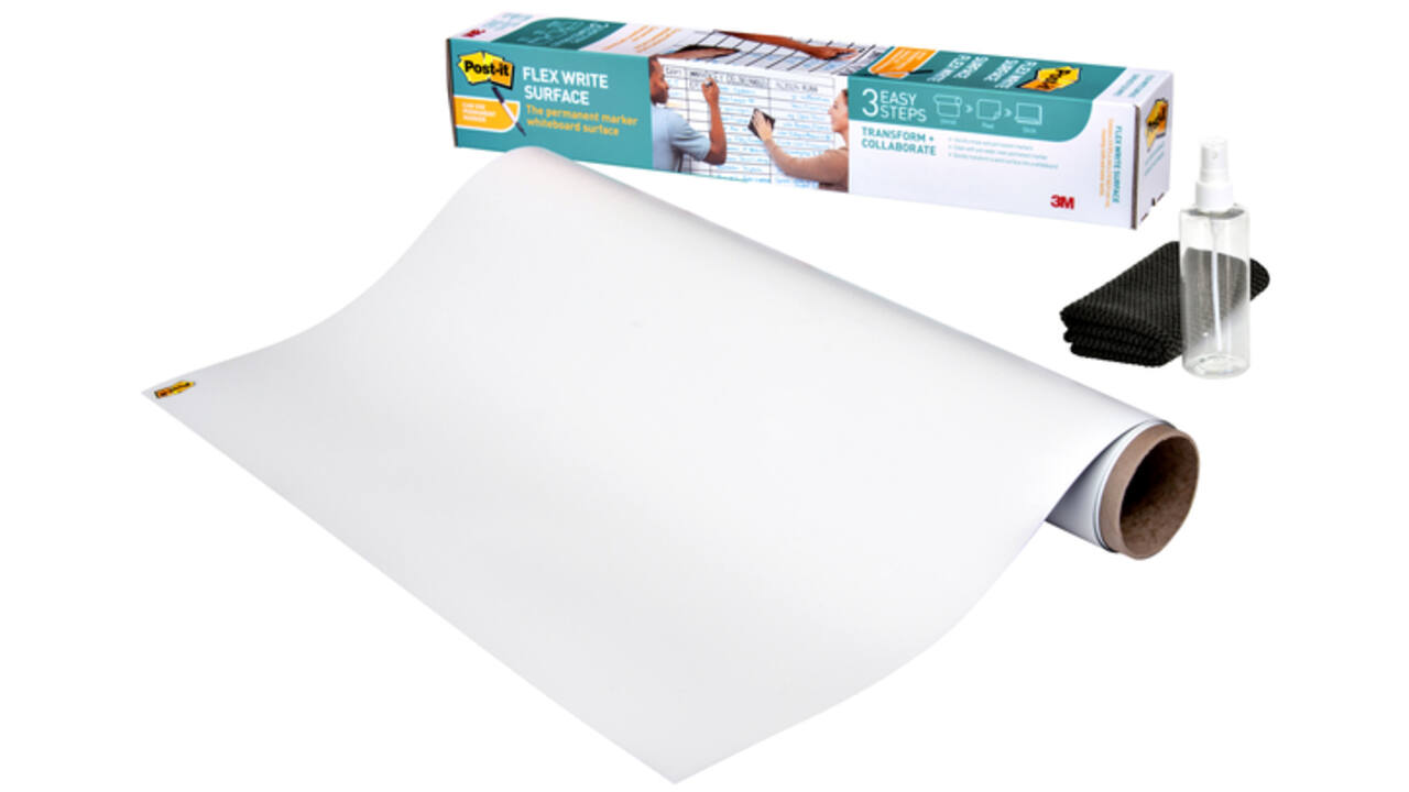 Whiteboardfolie Post-it Super Sticky Flex Write Surface 121,9x182,9cm wit