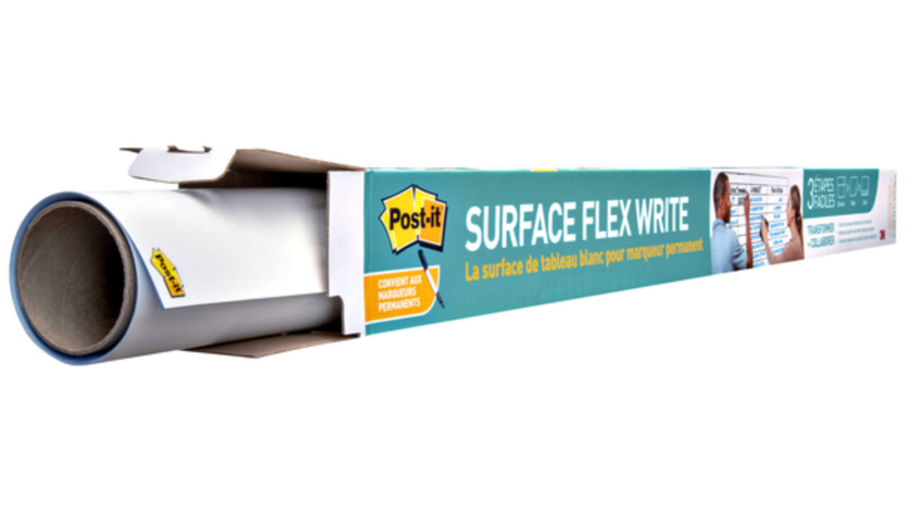 Whiteboardfolie Post-it Super Sticky Flex Write Surface 121,9x182,9cm wit
