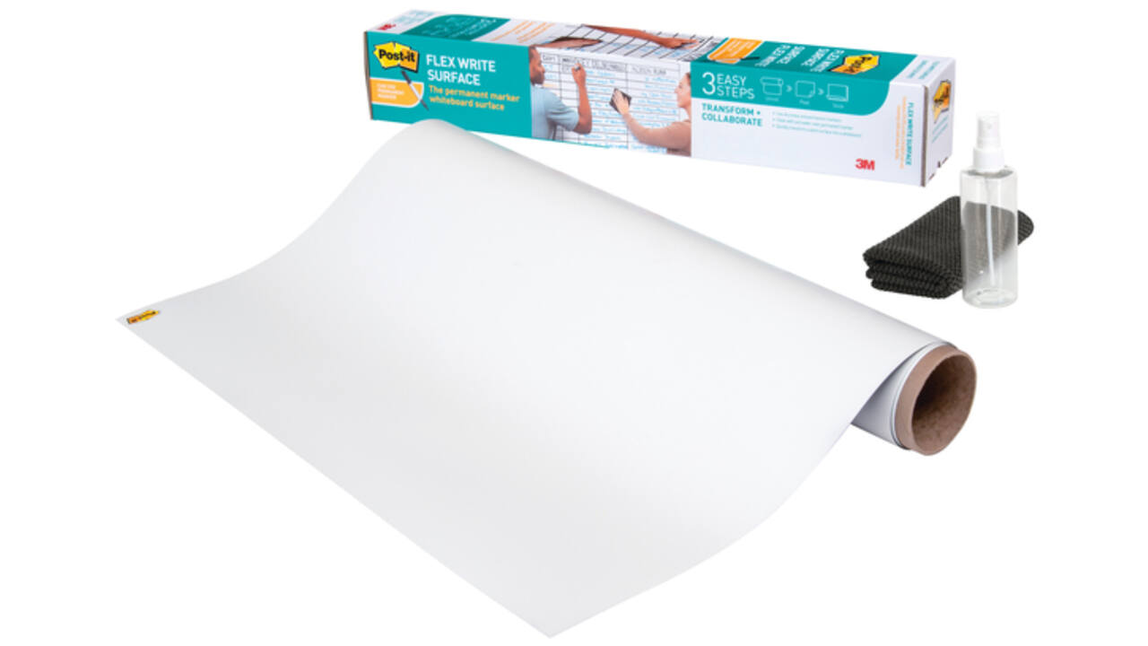 Whiteboardfolie Post-it Super Sticky Flex Write Surface 60,9x91,4cm wit