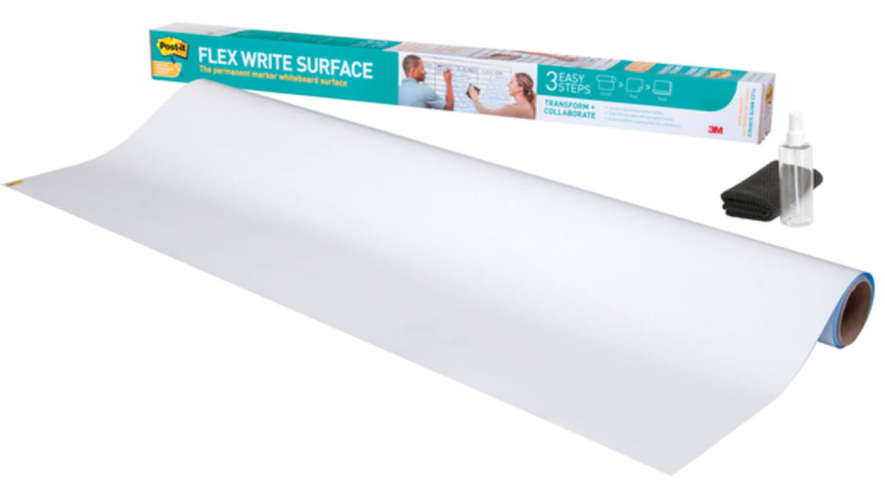 Whiteboardfolie Post-it Super Sticky Flex Write Surface 91,4x121,9cm wit