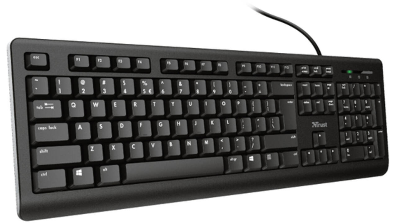 Toetsenbord Trust Primo zwart