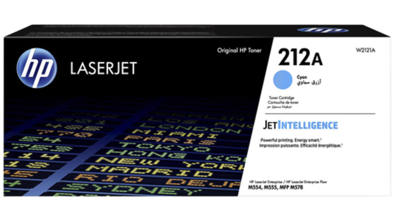 Tonercartridge HP W2121A 212A blauw