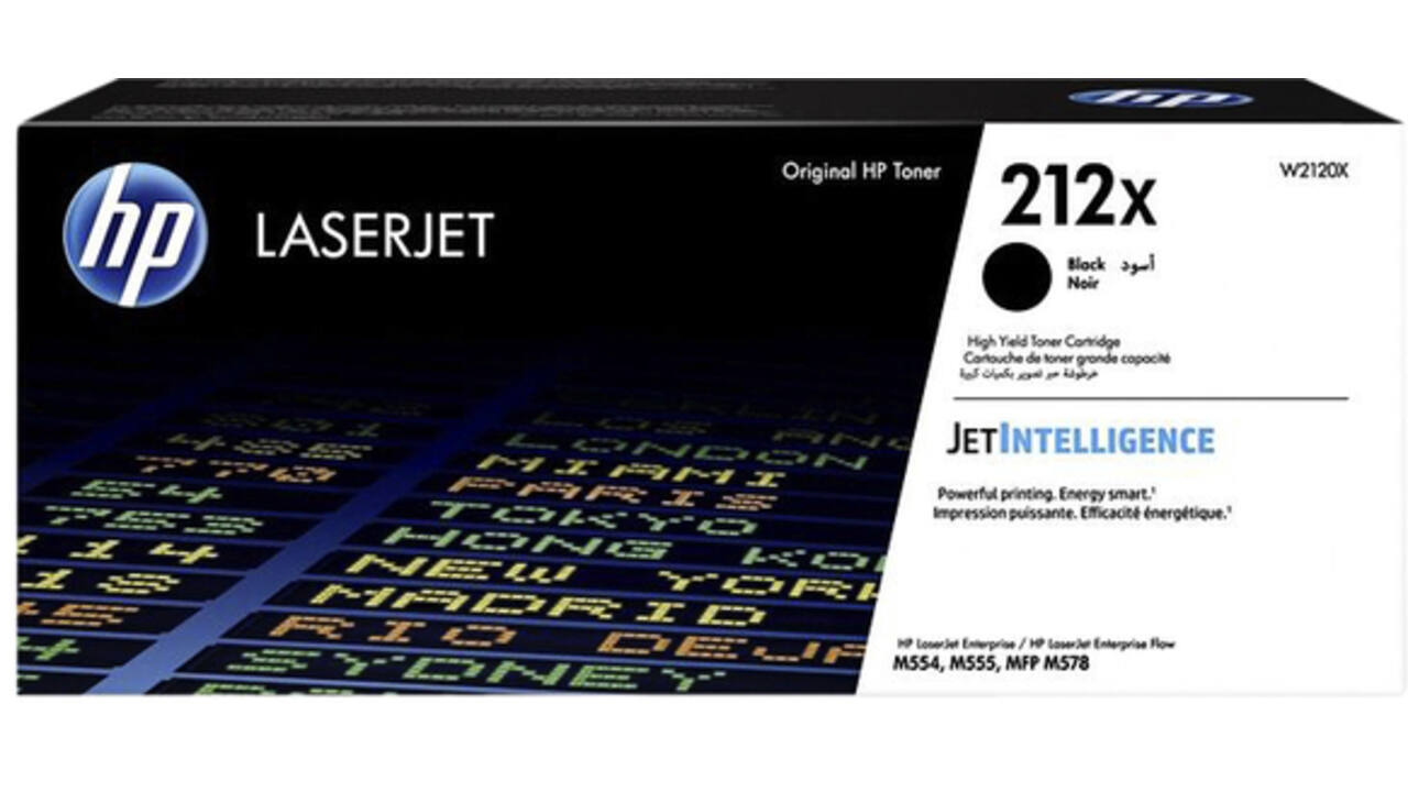 Tonercartridge HP W2120X 212X zwart