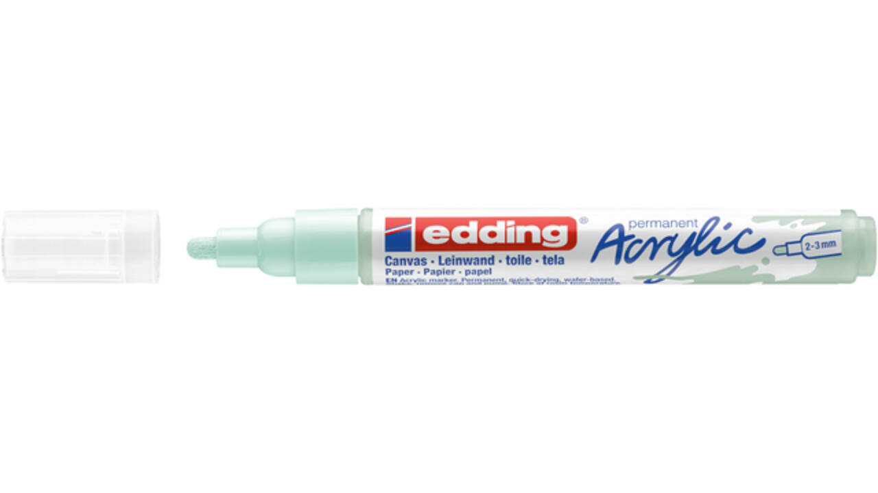 Acrylmarker edding e-5100 medium zacht mint