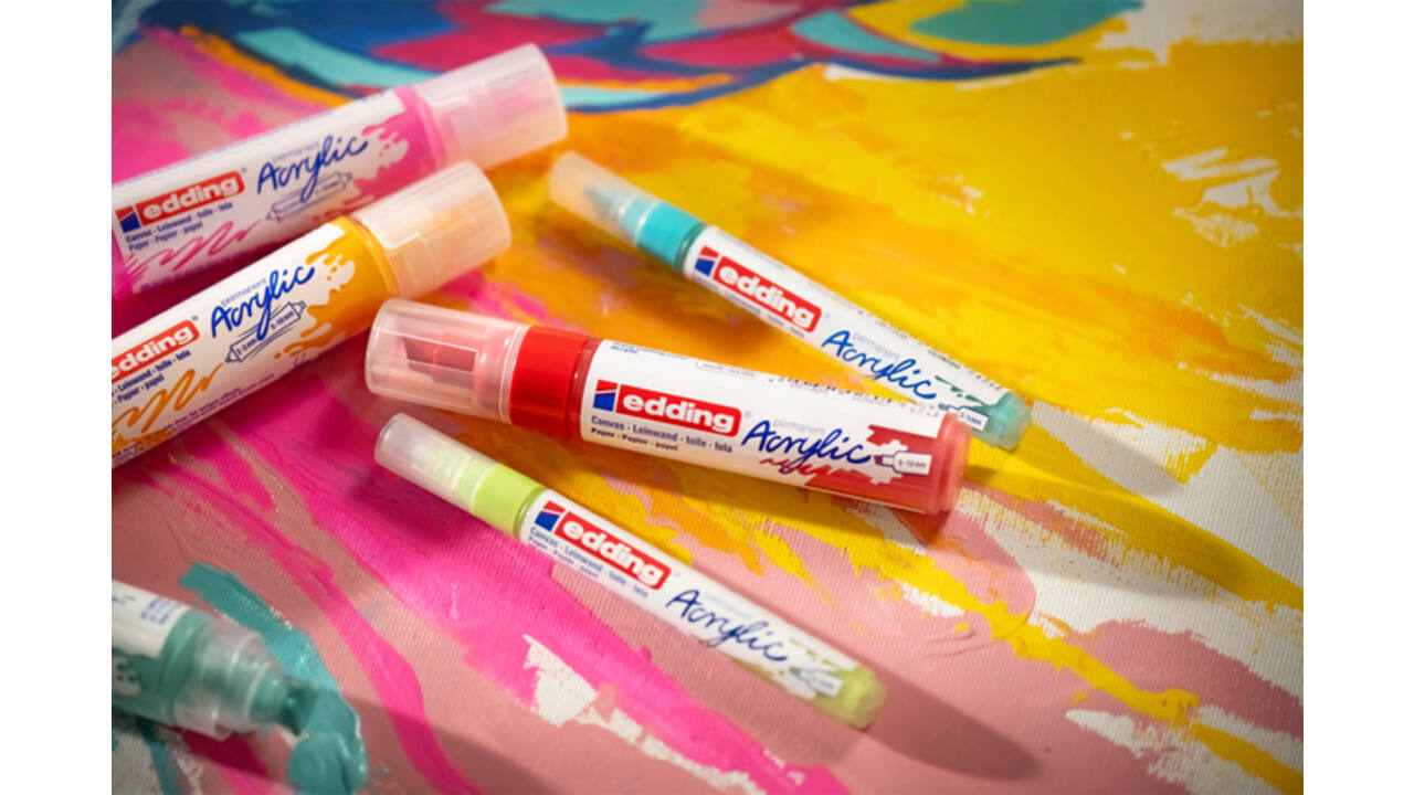 Acrylmarker edding starterskit klein Scandinavisch