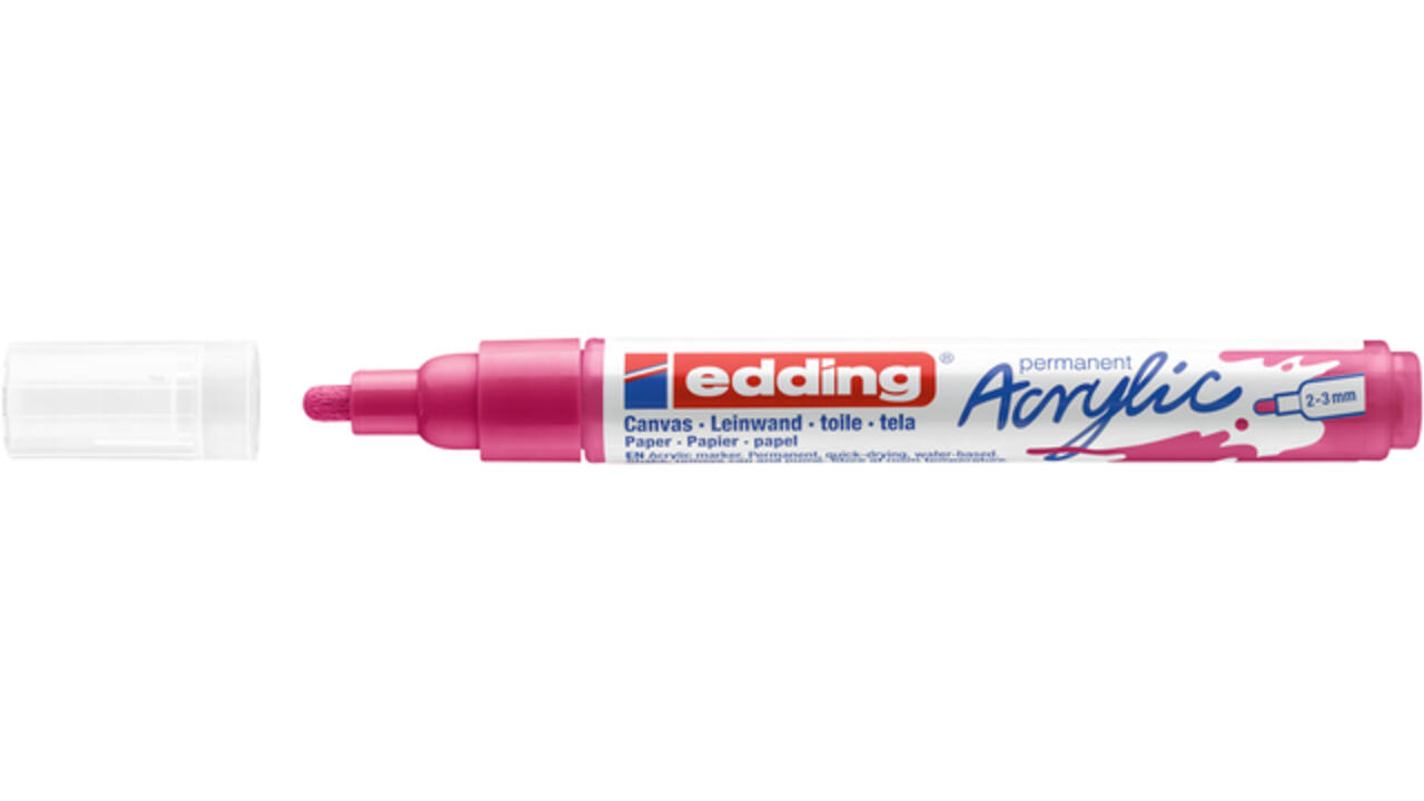 Acrylmarker edding e-5100 medium telemagenta