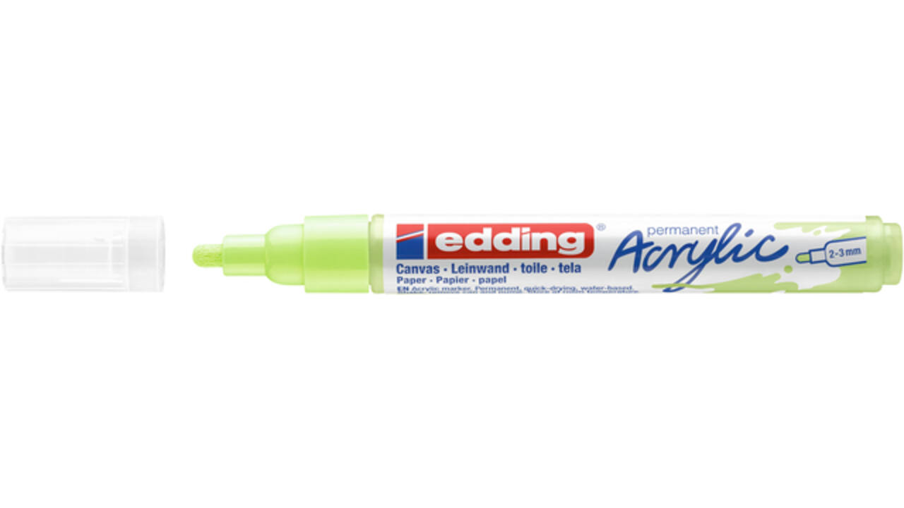 Acrylmarker edding e-5100 medium pastel groen