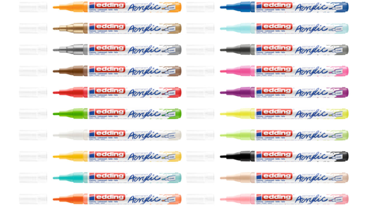 Acrylmarker edding e-5300 fijn opulent turquois