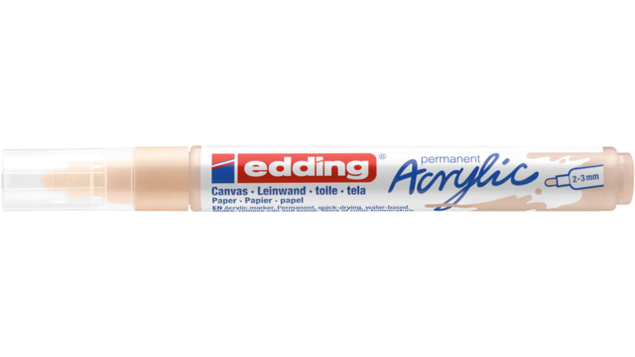 Acrylmarker edding e-5100 medium warm beige