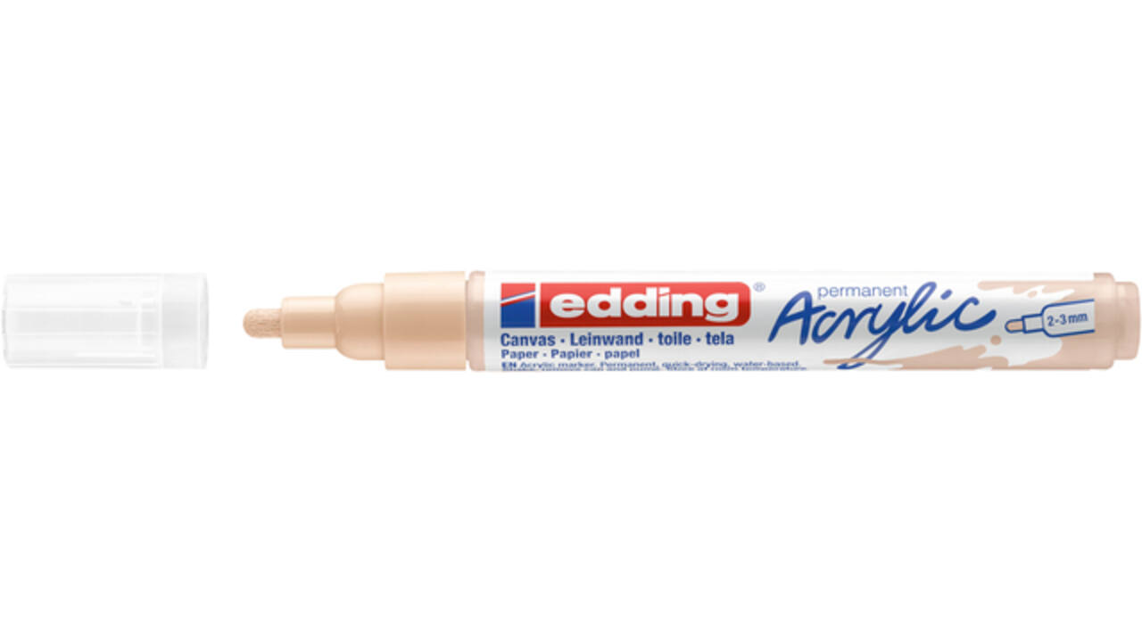 Acrylmarker edding e-5100 medium warm beige