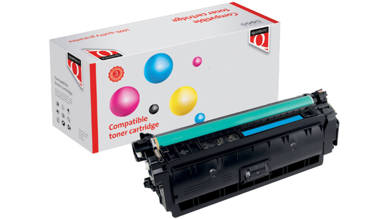 Tonercartridge Quantore alternatief tbv Canon 040H blauw