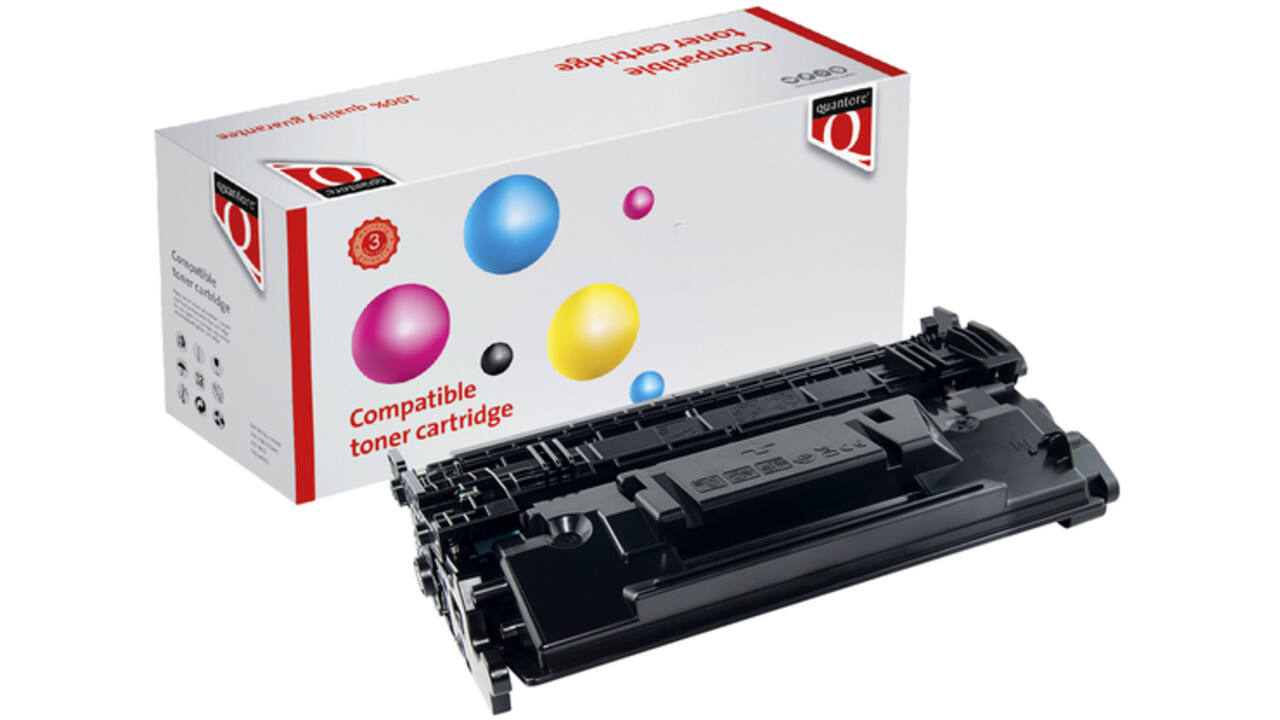 Tonercartridge Quantore alternatief tbv HP 89X CF289X zwart