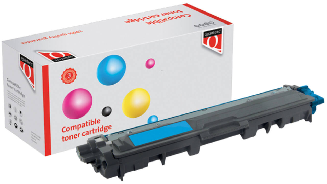 Tonercartridge Quantore alternatief tbv Brother TN-243 blauw