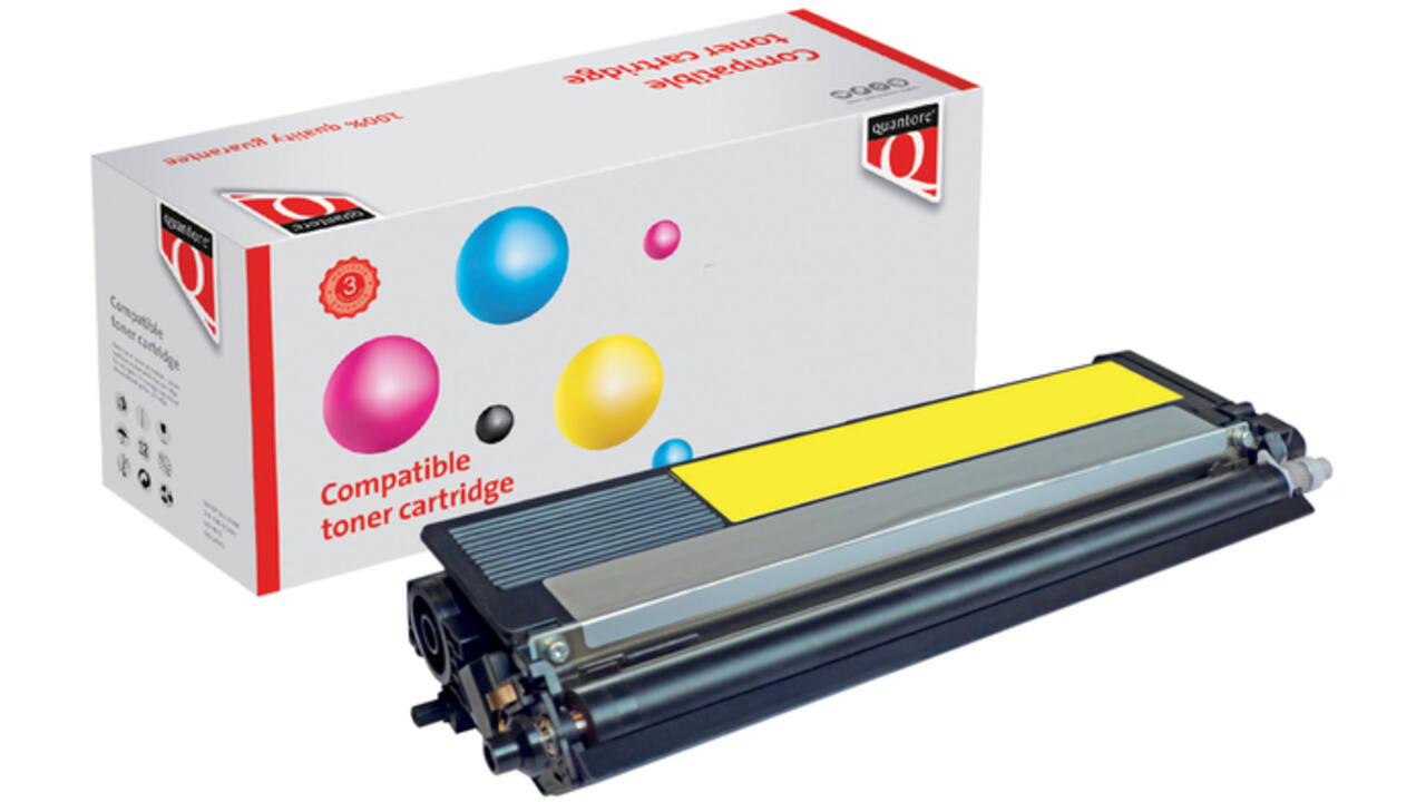 Toner Quantore alternatief tbv Brother TN-329Y geel