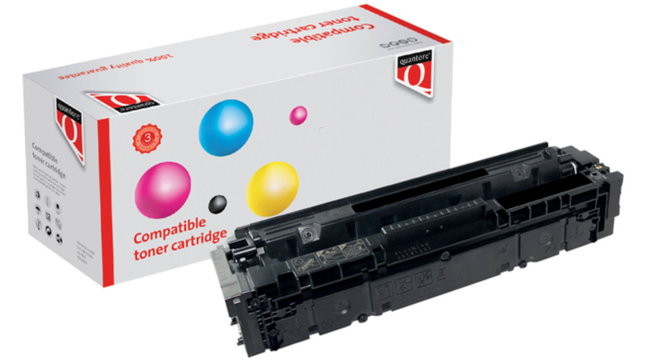 Tonercartridge Quantore alternatief tbv Canon 054H zwart