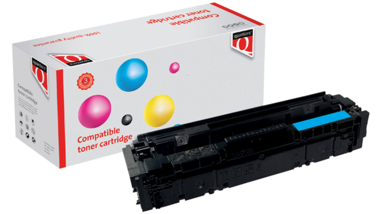 Tonercartridge Quantore alternatief tbv Canon 054 blauw
