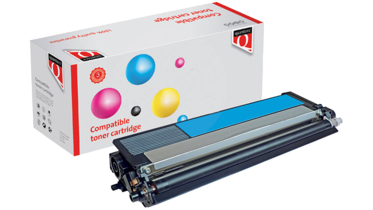 Toner Quantore alternatief tbv Brother TN-329C blauw