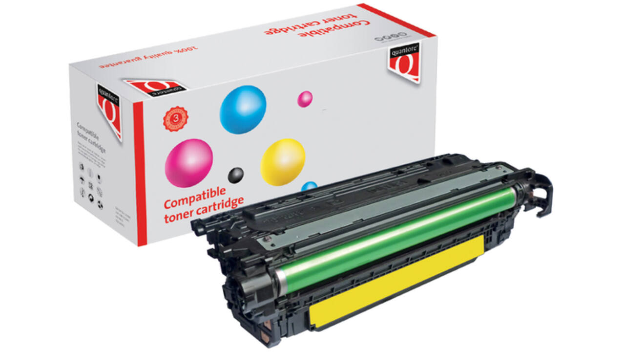 Tonercartridge Quantore alternatief tbv HP 655A CF452A geel