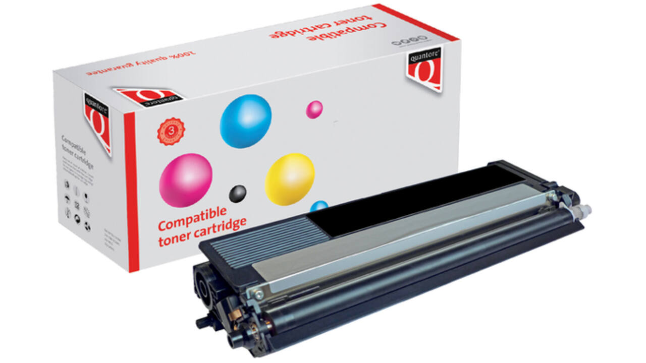 Toner Quantore alternatief tbv Brother TN-329BK zwart