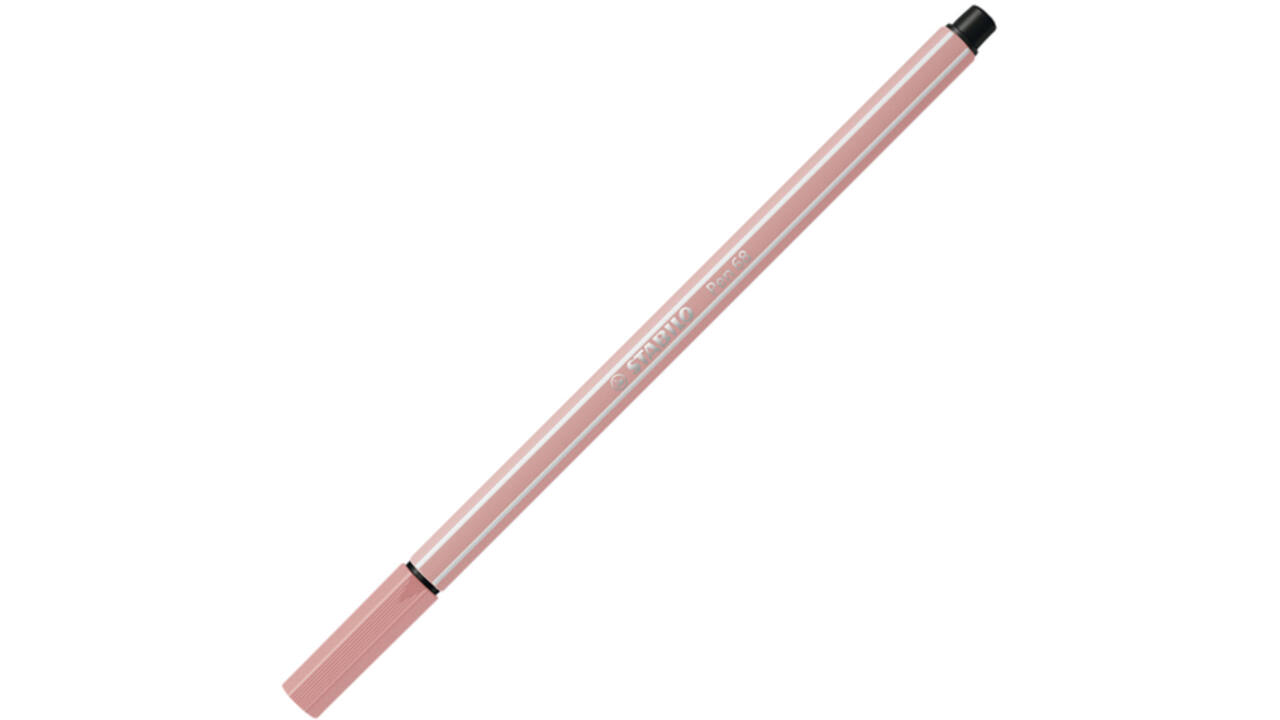 Viltstift STABILO Pen 68/28 medium donkerblush