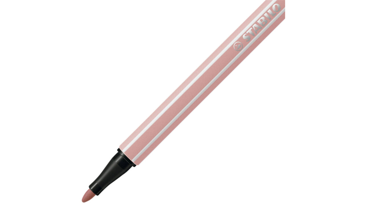 Viltstift STABILO Pen 68/28 medium donkerblush
