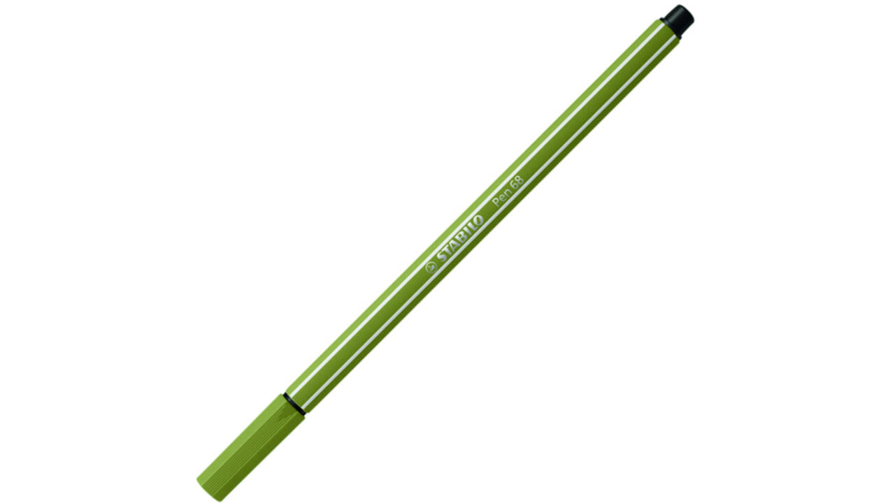 Viltstift STABILO Pen 68/37 medium moddergroen