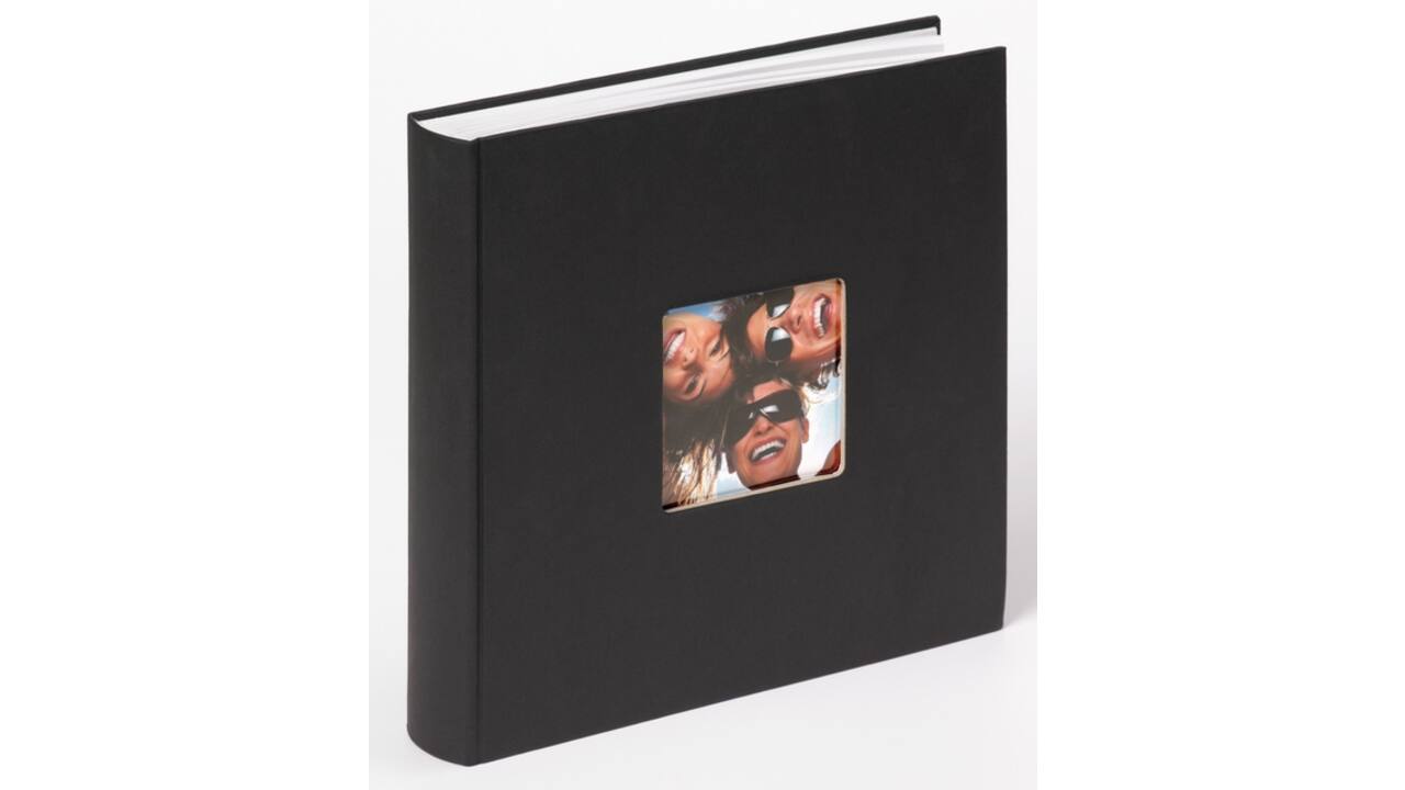 Fotoalbum walther design Fun 30x30cm 100vel zwart