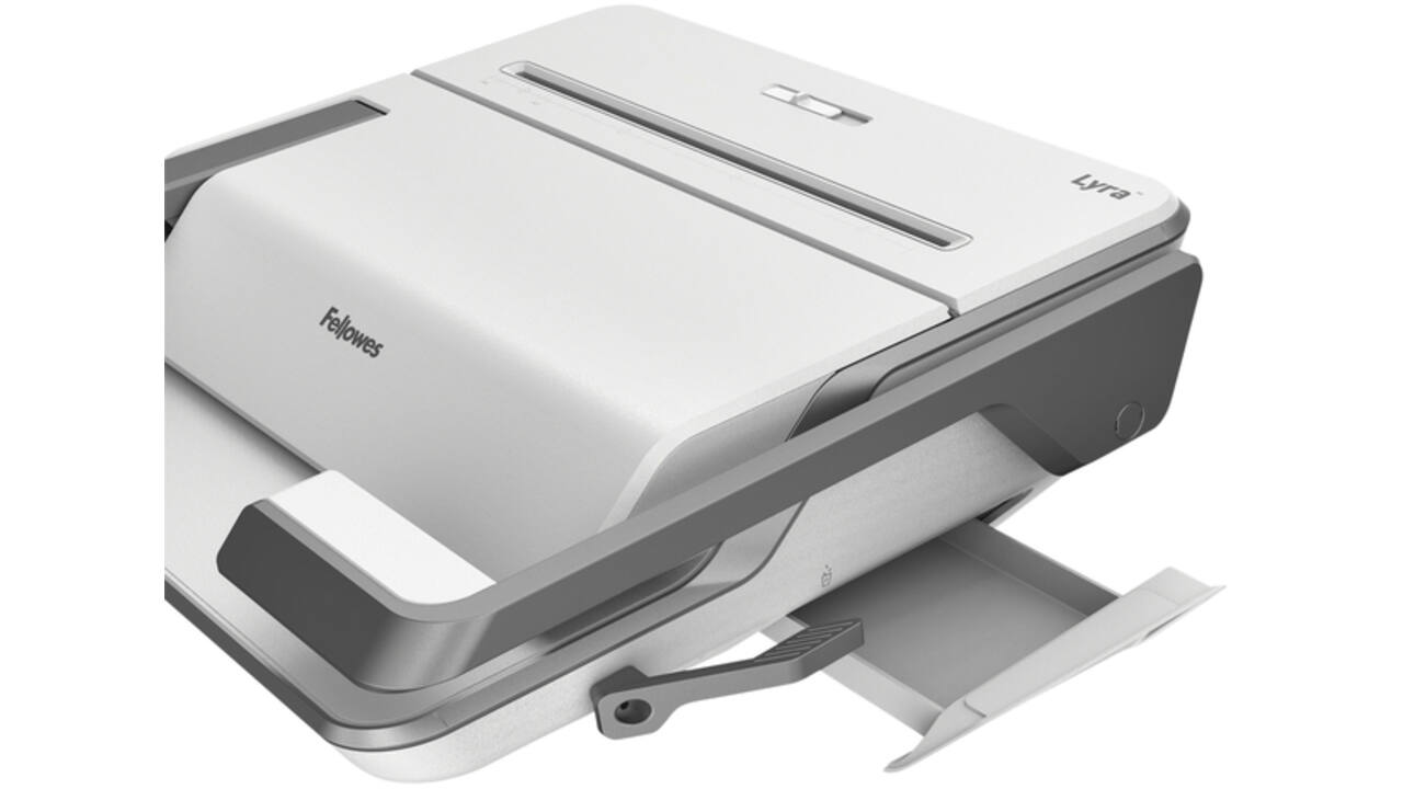 Inbindstation Fellowes Lyra 3-in-1 inbinden, nieten en perforeren