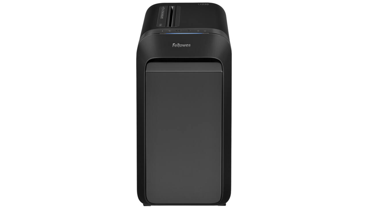 Papiervernietiger Fellowes Powershred LX220 snippers 2x12mm zwart