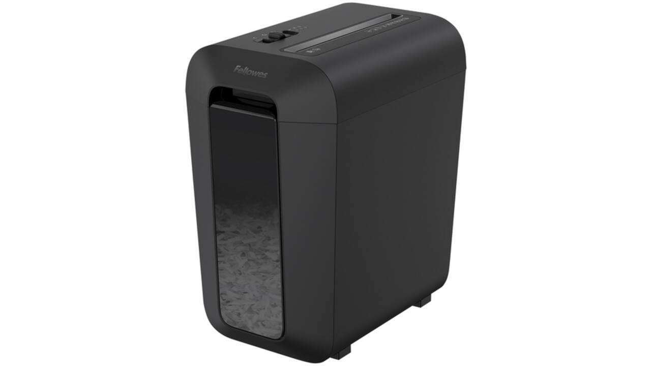 Papiervernietiger Fellowes Powershred LX65 snippers 4x40mm zwart